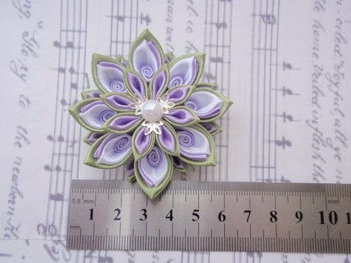 Brož Olive purple — foto 3