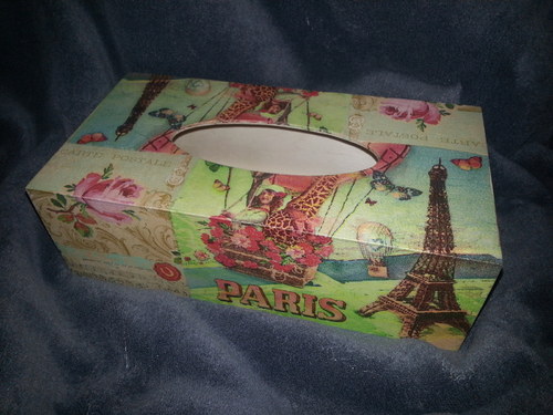 Krabička na kapesníky Paris — foto 2