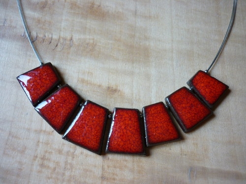 Náhrdelník - Red — foto 2