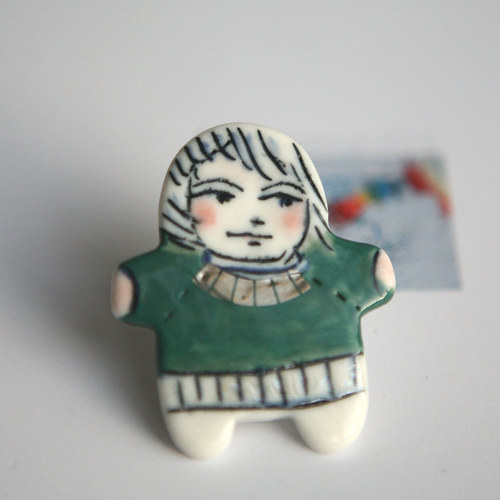 Jasmin Ono (porcelán.brož) — foto 2