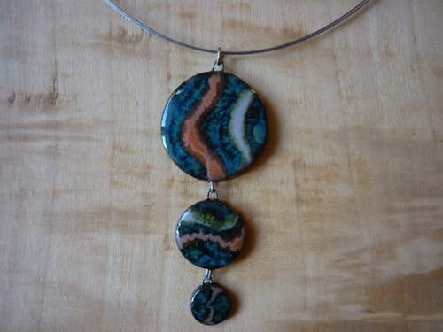 Přívěšek - Orange Blue II. — foto 2