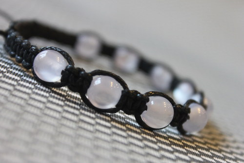 Náramek macramé/shamballa — foto 5