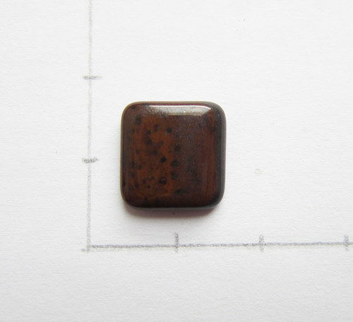 Tygří oko kabošon, 12x12x2 — foto 3