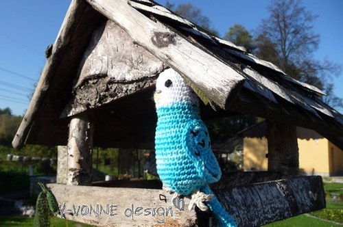 Háčkovaná andulka - návod — foto 2
