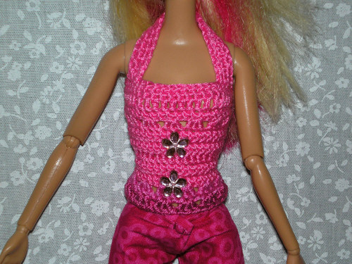Růžové sako pro barbie — foto 5