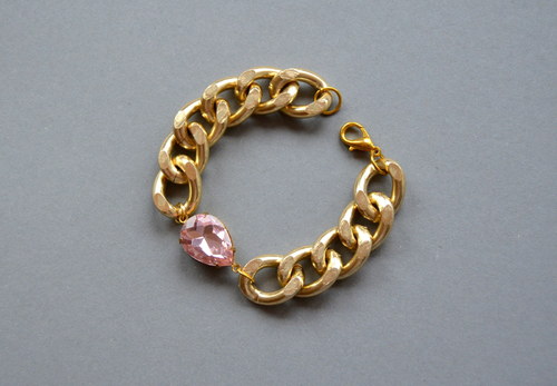 Náramek GOLD + pink — foto 2