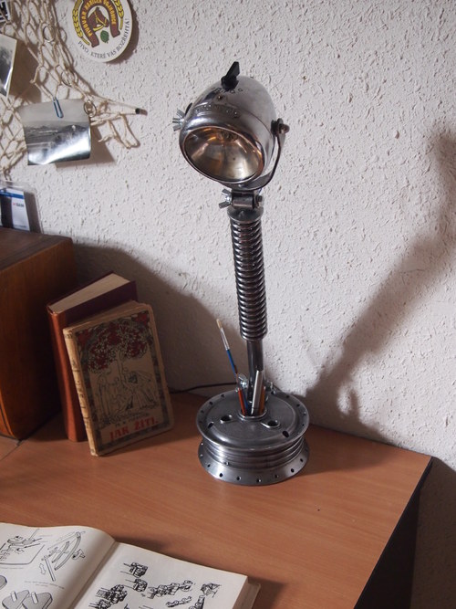 Jedinečná lampa Daimon 1937 — foto 4