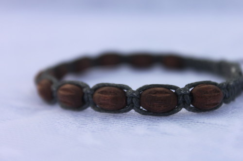 Pro něj.. Náramek makramé/shamballa — foto 2