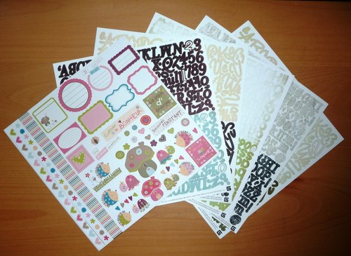 Scrapbookové papíry — foto 5