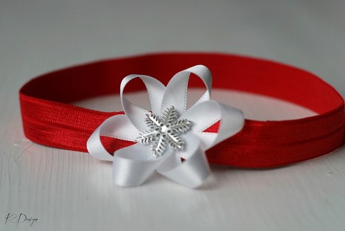 Čelenka pro malou slečnu - vánoční — foto 2