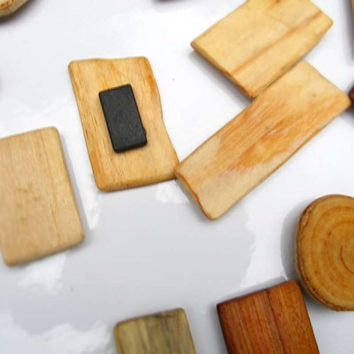 Dřevíčka - magnety + pytlíček — foto 3