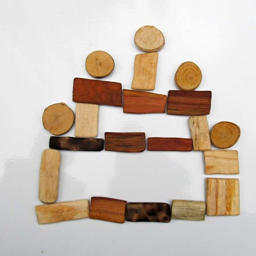 Dřevíčka - magnety + pytlíček — foto 5