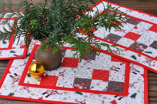 Vánoční patchwork veselý — foto 2