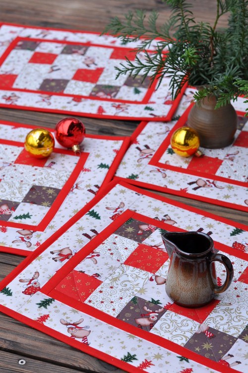 Vánoční patchwork veselý — foto 3