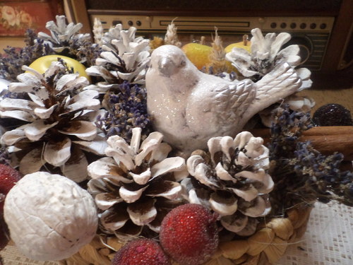 Vánoční košík s levandulí — foto 2