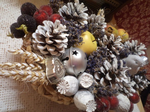 Vánoční košík s levandulí — foto 3