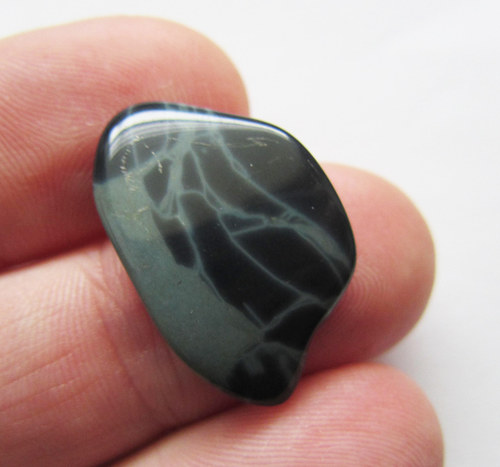 Obsidián pavoučí 23x15x3 — foto 3
