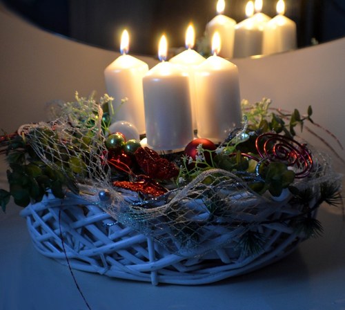 Vánoční svícen Hvit vinter — foto 2