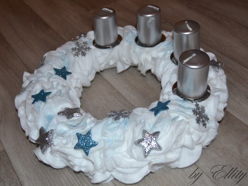 Adventní věnec FROZEN — foto 2