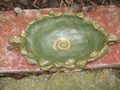 Oválná mísa zelená — foto 5
