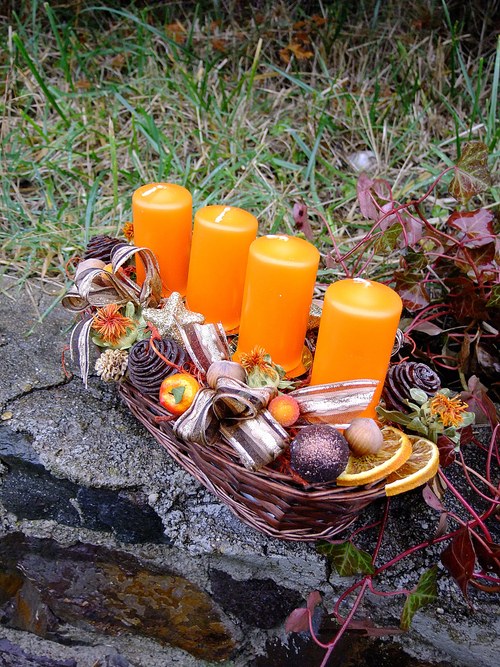 Adventní ošatečka - Pomeranče v čokoládě II. — foto 2