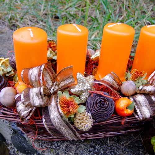 Adventní ošatečka - Pomeranče v čokoládě II. — foto 3