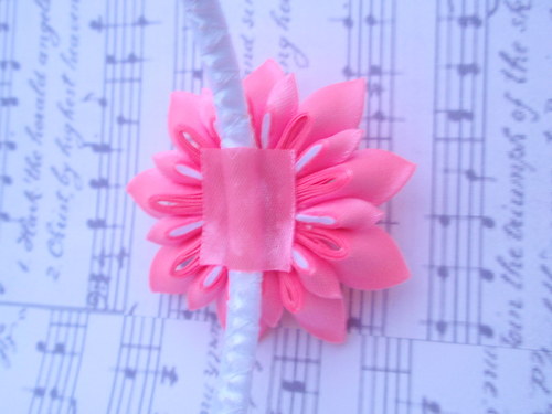 Čelenka kanzashi — foto 2