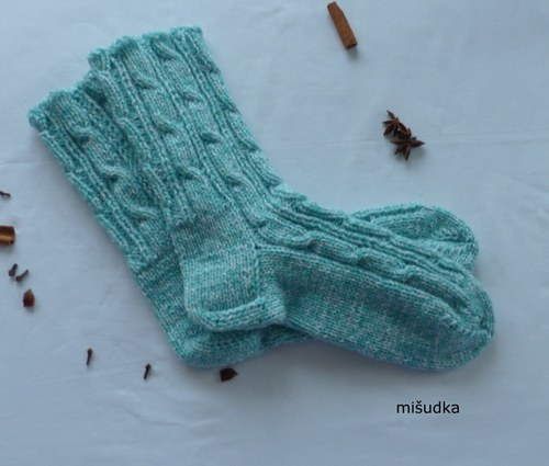 Ponožky jako od maminky - modré 72 — foto 2