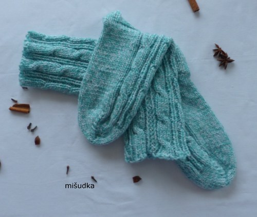 Ponožky jako od maminky - modré 72 — foto 3