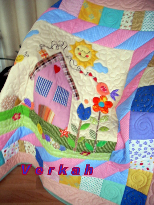 Dětská patchworková deka — foto 3