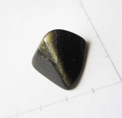 Obsidián zlatý 25x21x15 — foto 3