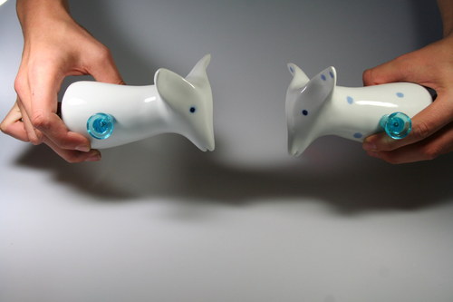 Porcelánový věšáček — foto 2