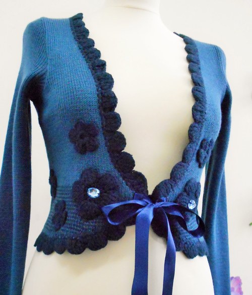Bolerko Lace Blue — foto 2