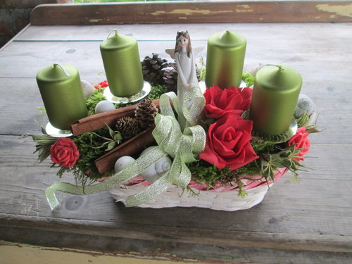 Anědělský adventní svícen — foto 4
