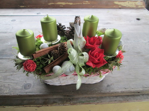 Anědělský adventní svícen — foto 5