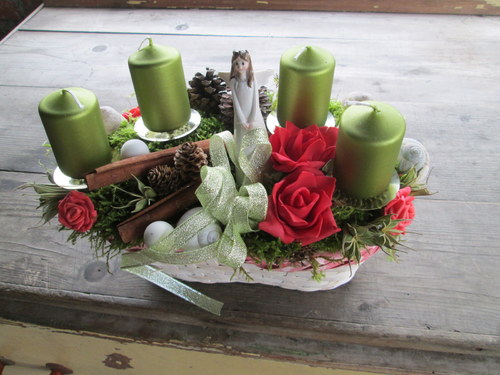 Anědělský adventní svícen — foto 6