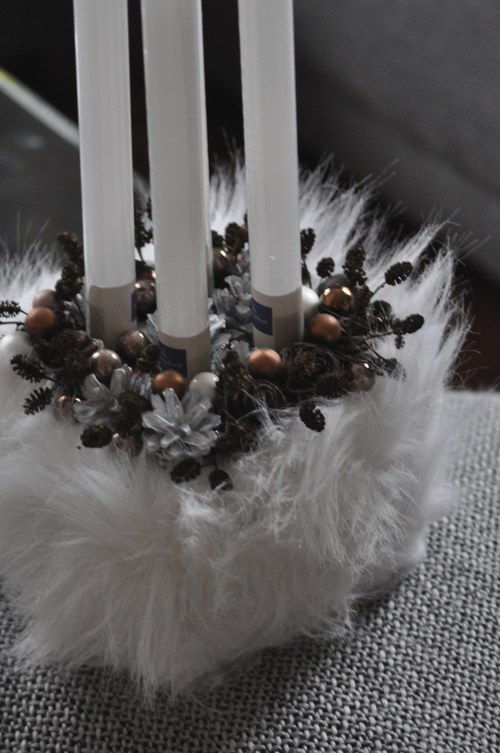 Adventní dekorace SlimWhite- hnědá — foto 2
