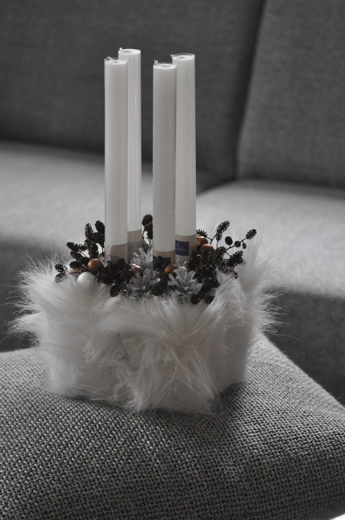 Adventní dekorace SlimWhite- hnědá — foto 3