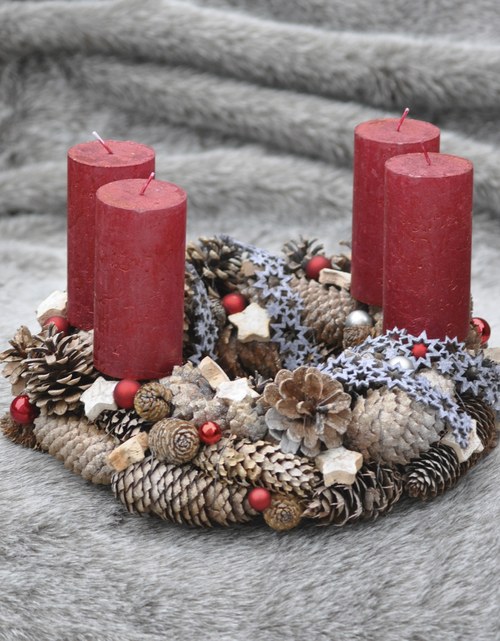Adventní ŠiškáčČervený — foto 2