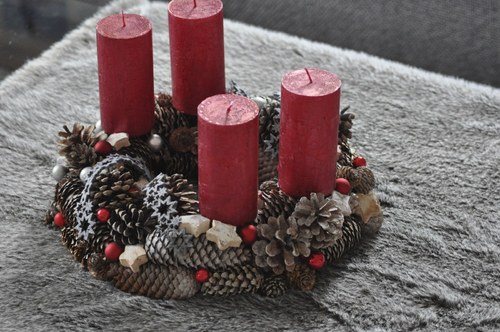 Adventní ŠiškáčČervený — foto 5