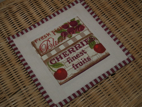 Prostírání pod hrníček - Berries — foto 2