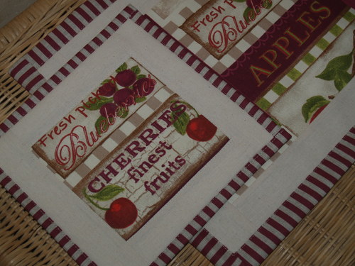 Prostírání pod hrníček - Berries — foto 3