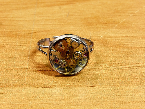 Prsten Steampunk Time-Warp — foto 2