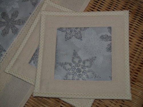 Prostírání pod hrníček - Flourish II — foto 3