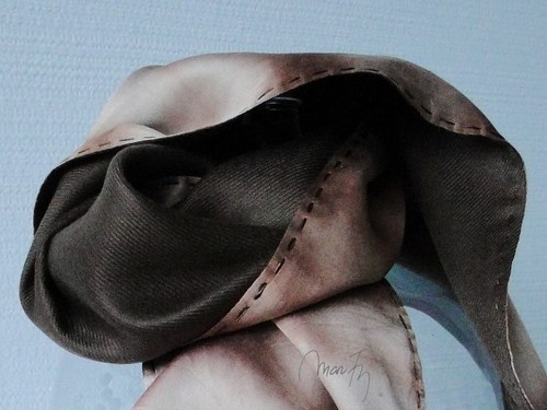 Dvojitá šála pashmina/hedvábí — foto 3