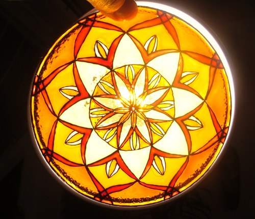 Mandala Oranžová — foto 3