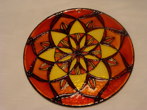 Mandala Oranžová — foto 4