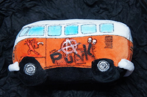 Plyšový busík punk — foto 2