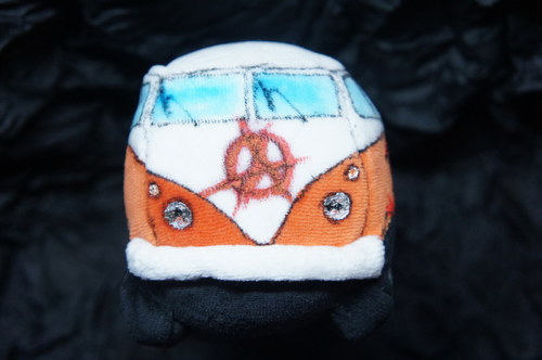 Plyšový busík punk — foto 4