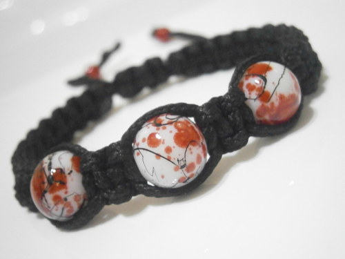 Macramé náramek — foto 2